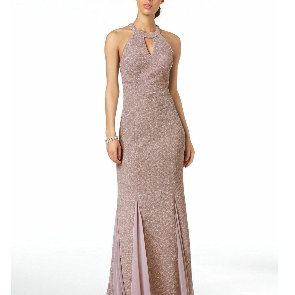 Formal Dress - Nightway Purple Halter